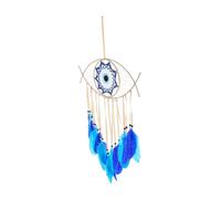 PRETYZOOM Atrapasueños De Mal De Ojo Para Colgar En La Pared Decoración Hecha A Mano Para El Hogar Arte De Pared Adorno Decorativo Para Atrapasueños