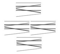 PRETYZOOM Barra de Carbono Sólida Material de Fibra de Carbono Negra de 10cm 24 Piezas Compatible Diámetro para Reparación de Pescar para Pesca en Agua y Salada