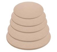 PRETYZOOM Bates de Torno de Alfarero 5 Piezas Placa para Esculpir Arcilla de Cerámica, Adecuado para Manualidades y Secado en Estudio