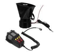 PRETYZOOM Bocina para Coche 24v 7 Tonos de Alarma Sistema de Advertencia Potente para Vehículos Bocinas de Aire para Camiones y Motos Accesorio de Alarma Multipropósito Resistente