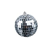 PRETYZOOM Bola De Espejos Reflectante De Discoteca Colgante Plateado Para Fiestas De Música y Baile Bola De Espejos Para Eventos Nocturnos