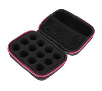 PRETYZOOM Bolsa de Almacenamiento Portátil Color Rosa Material 600d Oxford a Prueba de Golpes y Fácil de Organizar para Botellas de Esencial para Viajes