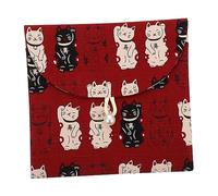 PRETYZOOM Bolsa De Almacenamiento Soporte De Lona Soporte De Joyería Mini Cartera Panty Liner Contenedor Bolsas Almohadilla De Bolsas Algodón Japonés Período Pad Bolsa De