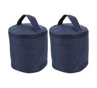 PRETYZOOM Bolsa De Almuerzo Aislada Mini 2 Piezas Bolsa TéRmica PortáTil Para NiñOs Y Adultos Con DiseñO Impermeable Para Trabajo Picnic Y Escuela