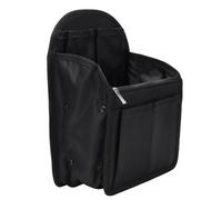 PRETYZOOM Bolsa Organizadora de Viaje de Nylon Ligera y Portátil Negra Contenedor Multifuncional para Almacenamiento y Orden en Viajes para Mochila