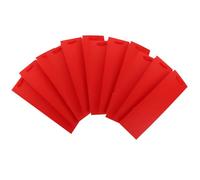 PRETYZOOM Bolsas de Papel para Botella de Vino 12 Pcs Asa Obsequio para Bodas Cumpleaños Rojo