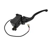 PRETYZOOM Bomba de Cilindro Maestro de Freno Hidráulica para Motocicleta 9 MM Delantero Izquierdo Depósito de Freno Integrado Compatible Sistema de Frenado ABS Repuesto para Palanca de