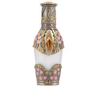 PRETYZOOM Botella de Perfume Hexagonal de 35 Ml en Color Amarillo Piedra, Frasco para Aceites Esenciales y Fragancias, Pequeño Porta Perfumes Adecuado para Viaje y Decoración del Hogar