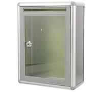 PRETYZOOM Buzón Acrílico Transparente 4x8.5x4 Pulgadas - Visibilidad Total para Recoger Sugerencias y Correspondencia - Fácil Montaje en Pared para Oficina y Hogar