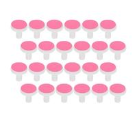 PRETYZOOM Cabezales de Pulido para Lima Eléctrica de Uñas de Ñiño 24 Piezas Rojos 1-6 Meses, Almohadillas de Repuesto Seguras y Compatibles para Cuidado de Uñas Infantiles
