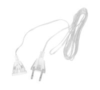 PRETYZOOM Cable Alargador de Luces 2 Unidades 3 M PVC Resistente Extensión para Guirnaldas y Lámparas de Cortina Accesorio para Interiores y Exteriores Herramienta para Fiestas