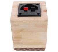 PRETYZOOM Caja Acústica de Madera para Altavoz de Coche y Camión Recinto Vacío para Subwoofer Soporte Robusto para Sistema de Audio Automotriz Diseño para Altavoces de Vehículo