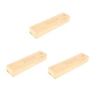 PRETYZOOM Caja De 3 Piezas Para Prueba De Embarazo Caja De Madera De Almacenamiento Para Anuncios De Recuerdo Con Tapa Soporte Para Prueba De Embarazo Para Mujer Embarazada