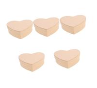 PRETYZOOM Caja De 5 Uds Caja De En Forma De Corazón Cajas Cajas Para Envolver Cajas De Flores Para Arreglos Cajas De Para Cajas De Embalaje