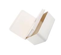 PRETYZOOM Caja de Almacenamiento para Pañuelos Húmedos con Tapa, Diseño Moderno en PP, Fácil de Usar y Sellado para Escritorio Hogar
