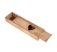 PRETYZOOM Caja de Madera Test de Embarazo Embarazo con Almacenamiento de Revelación de Mamás