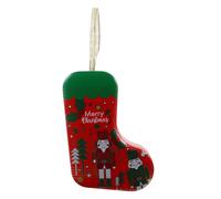 PRETYZOOM Caja envases de dulces delicados Tarro de galletas lata de dulces navideños paso christmas tree decorations navideños latas de galletas navideñas recipiente de hojalata