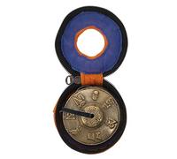 PRETYZOOM Campana de Platillos de Nepal de Cobre para Meditación y Yoga, Juego de 2 Instrumentos de Percusión Manual, Pequeño Tamaño, Adecuado para Prácticas Espirituales y Relajación