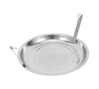 PRETYZOOM Cenicero Metálico para Barbacoa de Carbón de 27cm, Accesorio Fácil de Usar para Recogida de Cenizas en Parrillas de Carbón, Adecuado para Cocinar al Aire Libre y Camping
