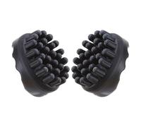 PRETYZOOM Cepillo para Peinar Cabello Rizado y Rastas 2 Piezas Masajeador de Cuero Cabelludo Dientes Anchos Peine Pequeño para Rizos y Cabello Afro Adecuado para Lavado y Mantenimiento