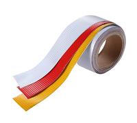 PRETYZOOM Cinta Reflectante de Seguridad Autoadhesiva de Pvc, 3 Rollos de 3 Metros X 5 Cm, Resistente al Clima y Cortable para Obstáculos y Equipos Fuera de Servicio