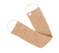 PRETYZOOM Cinturón Exfoliante de Espalda de Yute y Ramio para Baño, Elimina Células Muertas y Exfolia Suavemente, Adecuado para Ducha y Cuidado Corporal