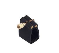 PRETYZOOM Clip para Saxofón Tenor Negro Tornillo Dorado de Cobre y Pu, Fácil de Instalar y Duradero, Adecuado para Artistas Principiantes