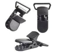 PRETYZOOM Clips de Plástico para Toldos 20 Piezas de Nylon Negro
