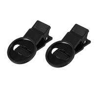 PRETYZOOM Clips para Lentes Externos de Teléfono 37 Mm de Plástico Duradero, Kit 2 Piezas para Filtros Gran Angular, Macro y Ojo de Pez, Accesorios para Fotografía Móvil