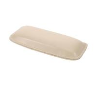 PRETYZOOM Cojines De Las Enfriamiento Para Universal Arrodillado Apoyo Almohadilla Interior Codera De Coche Cojín De Coche Reposapié Beige Cuero Pu
