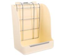 PRETYZOOM Comedero para Conejos y Chinchillas Dispensador Lento, Soporte de Malla Galvanizada y Abs, Adecuado para Alimentar Heno y Pastos en Pequeños Animales