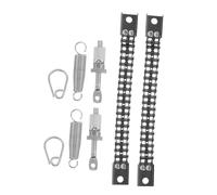 PRETYZOOM Componentes para Pedal de Bombo Doble con Doble Cadena y Tensor de Resorte para Batería y Accesorios Profesionales para Percusión