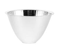 PRETYZOOM Copa Reflectora de Aluminio para Linterna y Luminaria, Accesorio de Reparación Enfoque para Iluminación Interior de Trabajo, Color Plata