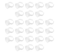 PRETYZOOM Copas para pigmento 500pcs en plástico con función de soporte para tinta, aplicable a cejas y pestañas en salón y uso personal