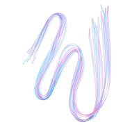 PRETYZOOM Cordones para Zapatos Planos Lgbt 4 Piezas de Poliéster Accesorios para Zapatillas Deportivas Perfectos para Cualquier Ocasión