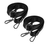 PRETYZOOM Correas para 2 Piezas Ajustables Mantas de Caballo | Nylon Negro, Diseño Elástico y Ligero, Fijación Fiable para Competición y Entrenamiento Ecuestre