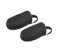 PRETYZOOM Cubrezapatillas Térmicos para Ciclismo Medio Talla M 41-43 Resistentes al Viento Puntera Reforzada Suela Antideslizante y Banda Elástica Cubrebotas Impermeables para Montaña