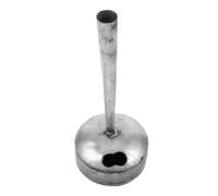 PRETYZOOM Cucharón Colador de Aceite Manual de Hierro Función Medidora y Partes Desmontables para Cocina Comercial y Doméstica en Color Plata