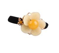 PRETYZOOM Cuerda Cabello Hanfu de Jade y Cobre Diseño de Pétalos de Colores, Ligera Crear Peinados Sencillos en Cultura China