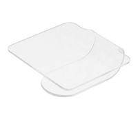 PRETYZOOM de Maquillaje Paleta Base Transparente para Mezclar Acrílica E Integrado Diseño Ergonómico y Labial Adecuado para Pintura y Uso Profesional