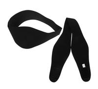 PRETYZOOM Diadema para Natación y Yoga, Protección Auditiva para Adultos Talla L, Banda Ajustable Negra, 2 Piezas, Accesorio para Deportes Acuáticos y Piscina