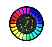 PRETYZOOM Difusor De Fragancia Para Auto Luz Led Rgb Ambientador De Clip Para Ventilación Aromaterapia y Control De Ritmo Accesorio Decorativo Para Interiores De Coche