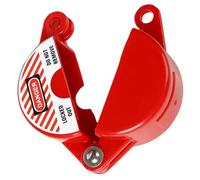 PRETYZOOM Dispositivo de Bloqueo de Válvulas de Alta Resistencia en ABS Compatible Válvulas de Compuerta de 25 a 64 MM Adecuado para Seguridad en Tuberías Industriales