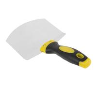 PRETYZOOM Espátula de Acero Inoxidable Curva 15 CM Forma Semicircular para Alisar Masilla en Reparaciones de Paredes, Uso Manual en Espacios Reducidos y Esquinas