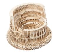 PRETYZOOM Estatua de Arquitectura Coliseo Resina Decoración de Escritorio y Pecera Adorno Temático Escultura Arquitectónica para Hogar y Oficina