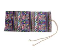 PRETYZOOM Estuche Enrollable Bolso Portátil Grande de Tela de Lona para Lápices y Pinceles Fácil de Transportar y Protege Las Puntas, Adecuado para Estudiantes de Arte