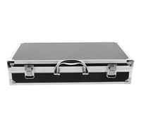 PRETYZOOM Estuche Protector Portátil para Micrófono y Cable Espuma Interna Resistente a Golpes Caja para Micrófono Negra Almacenamiento Exterior para Equipo de Sonido