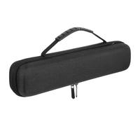 PRETYZOOM Estuche Rígido Eva Negro Resistente al Agua y Golpes para Planchas y Rizadores de Pelo, Bolsa Resistente al Calor Divisor Interno para Almacenamiento y Viaje en Belleza