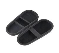 PRETYZOOM Estuche Rígido Negro para Recortadora Eléctrica de Viaje Doble Cremallera, Organizador Portátil para Afeitadora y Accesorios, Bolsa de Almacenamiento para Hombre, Resistente