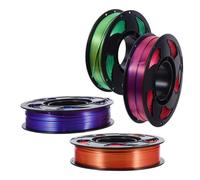 PRETYZOOM Filamento Pla 1,75mm de Plástico para Impresoras 3d | Compatible 3d y Lápices, Uso en Manualidades y Escuela, Fácil Guardar, Baja Deformación